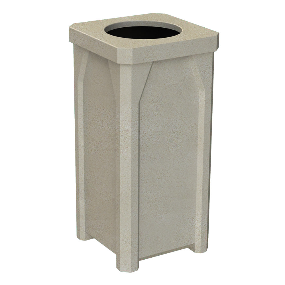 22 Gallon Classic Square | 11.5" Recycle Lid Assembly - Anchorline Supply