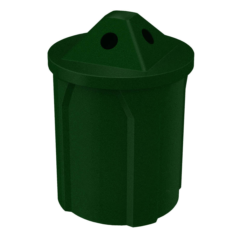 42 Gallon Classic Round | Pyramid Top - Assembly - Red - Anchorline Supply