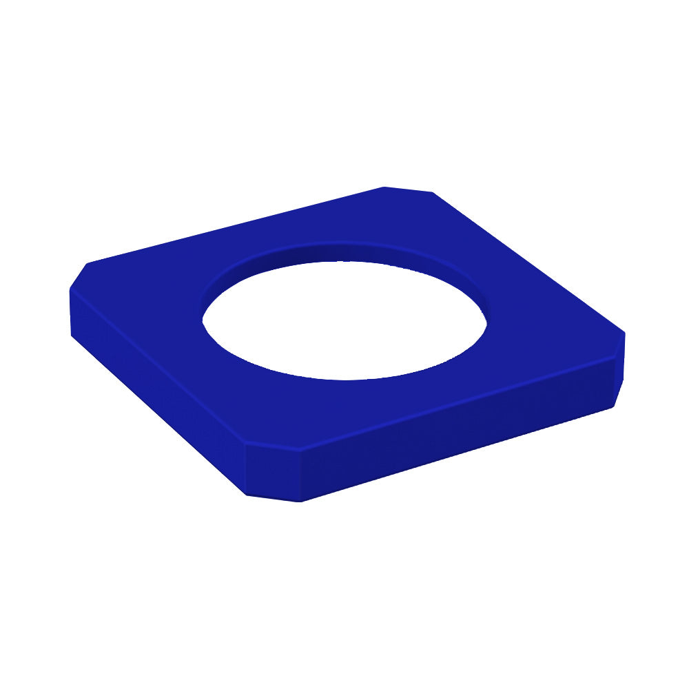 11.5" Recycle Lid (fits 22 gallon square) - Dark Granite - Anchorline Supply