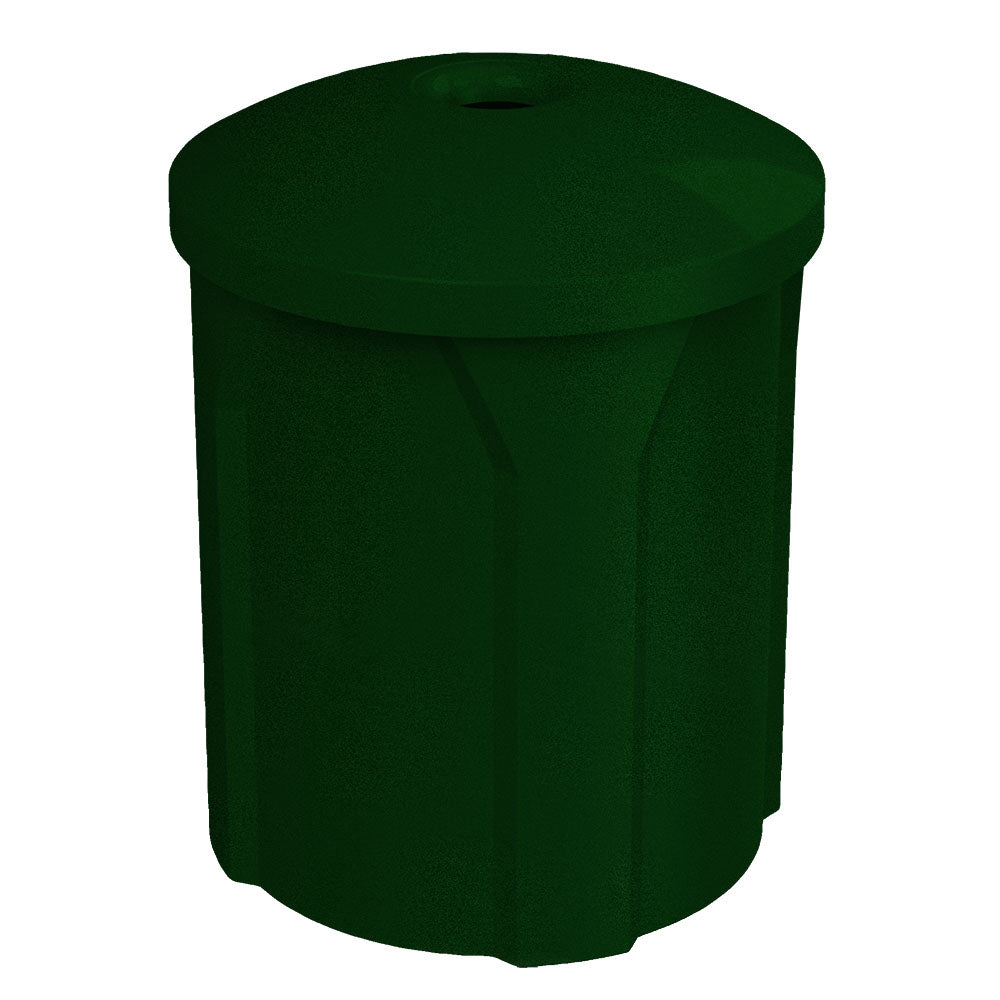 42 Gallon Classic Round | Mushroom Lid - Assembly - Yellow - Anchorline Supply