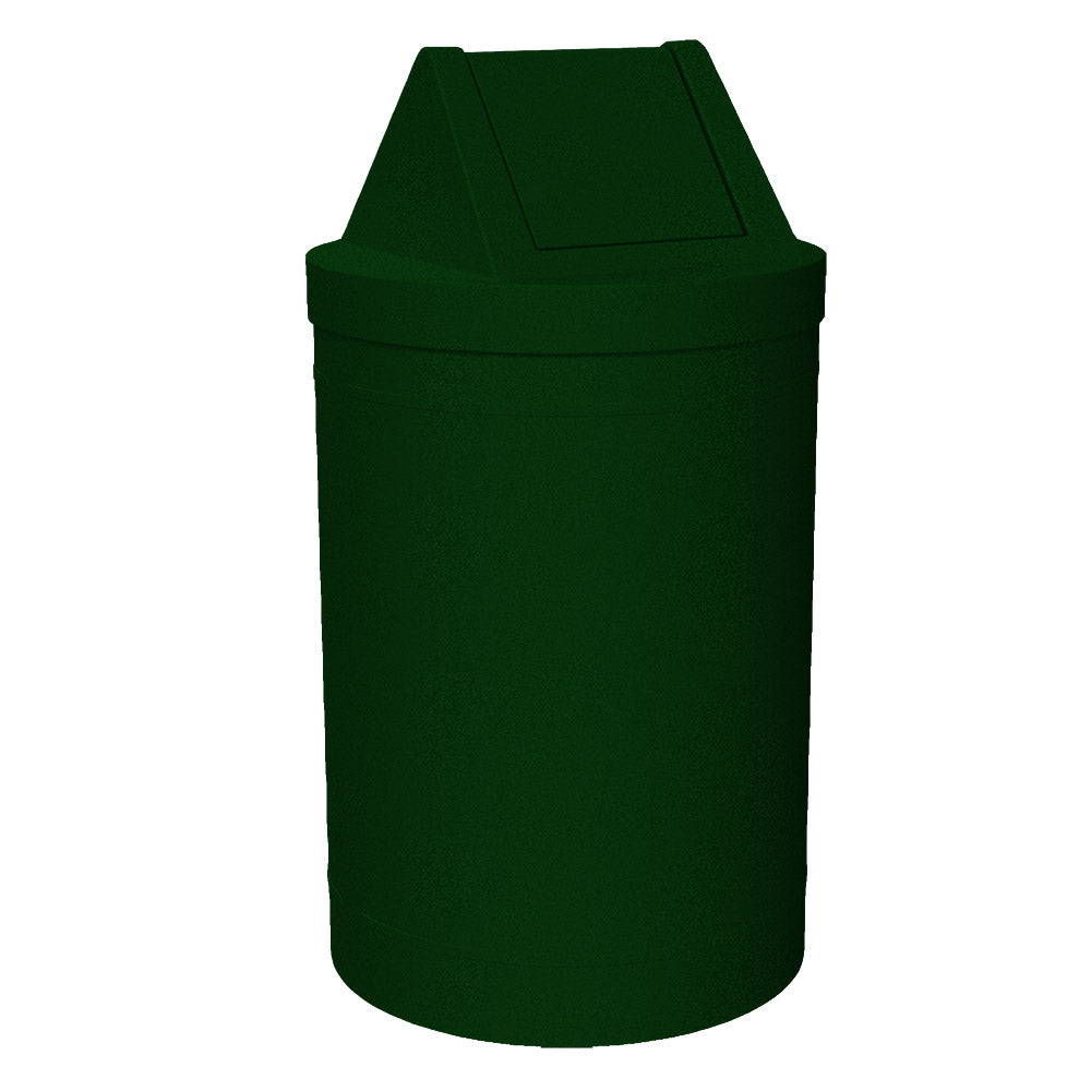 55 Gallon Classic Round | Swing Top - Assembly - Red - Anchorline Supply
