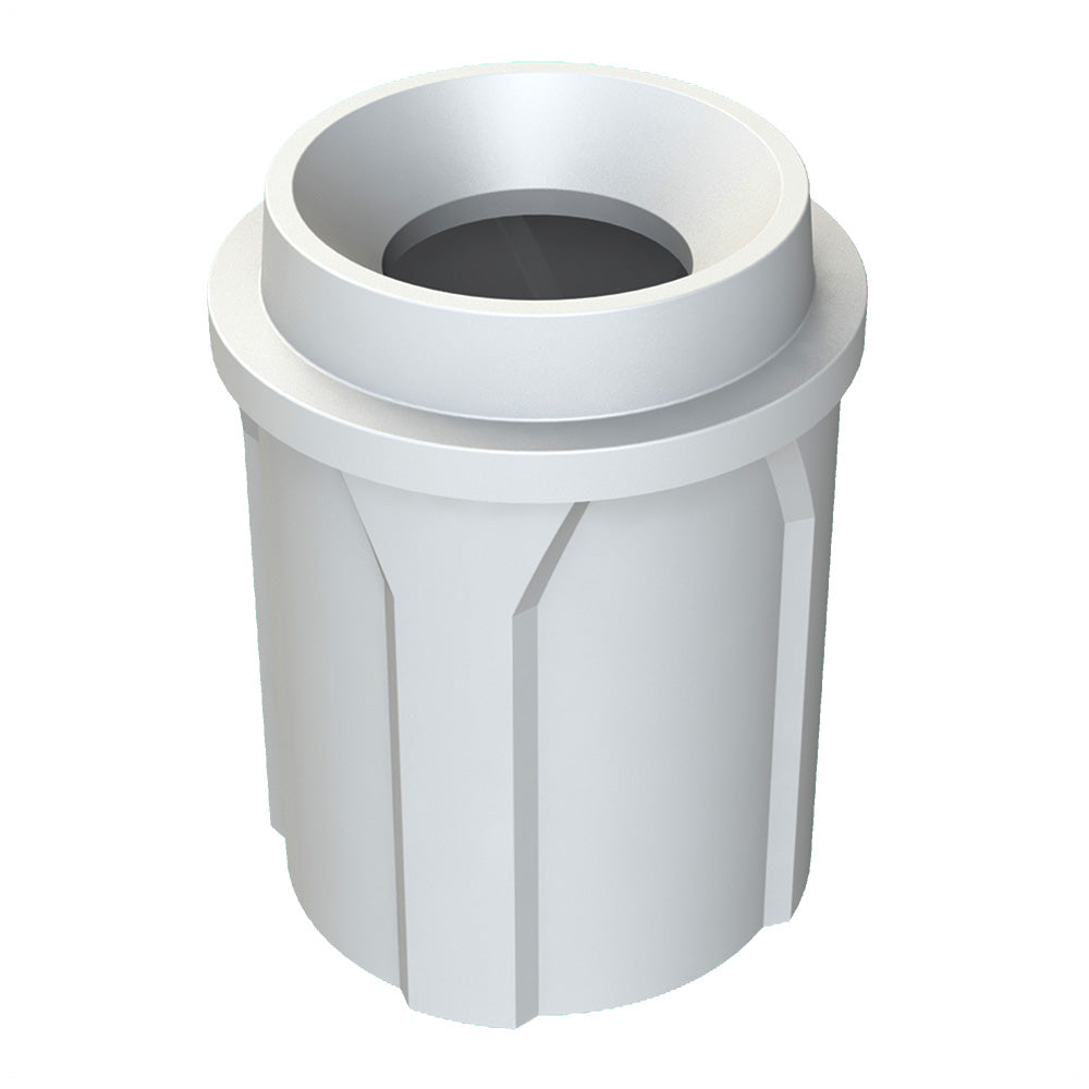 42 Gallon Classic Round | Funnel Lid with 11.5" hole - Assembly - Brown - Anchorline Supply