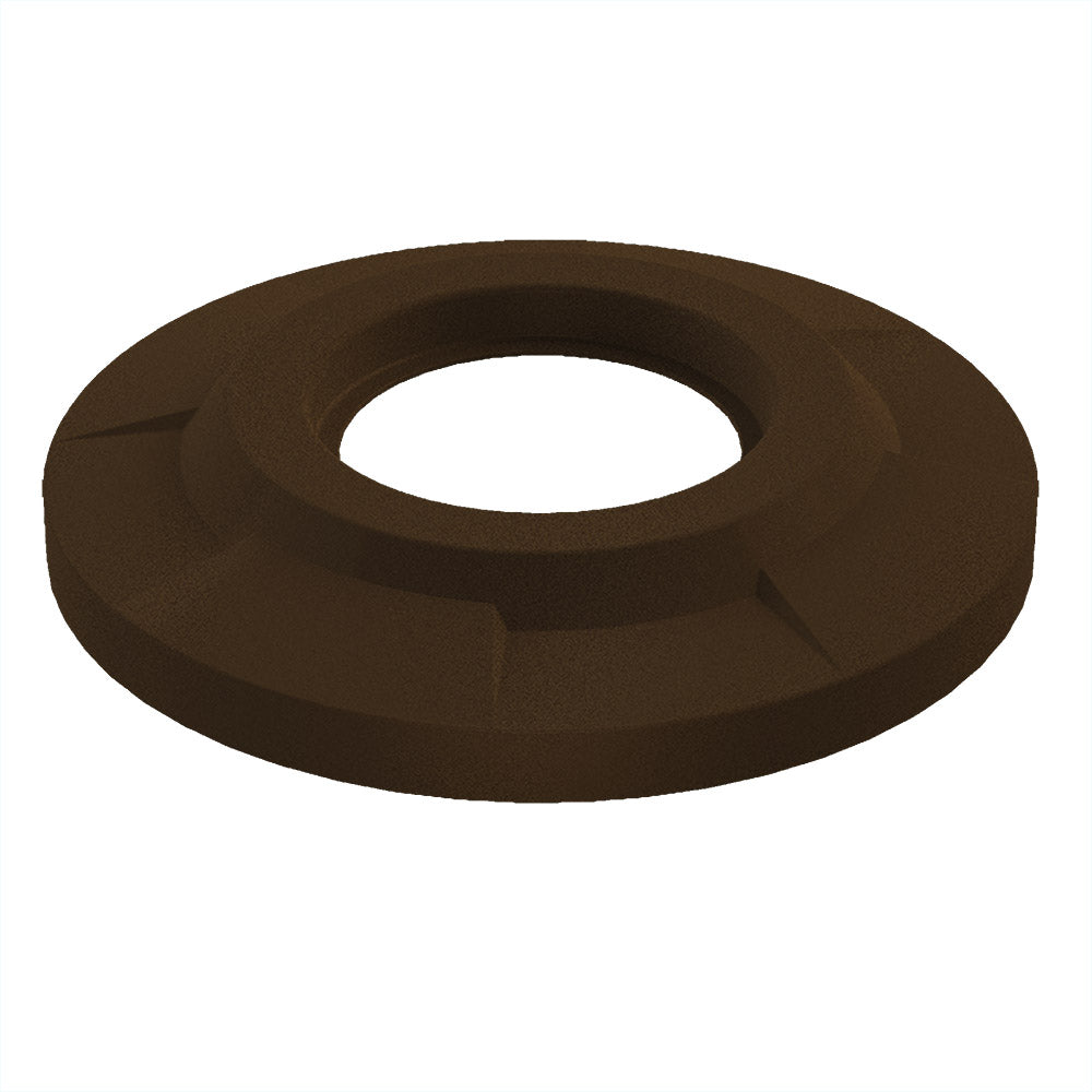 Flat Top with 11.5" Hole (fits 42 & 55 gallon round) - Dark Granite - Anchorline Supply
