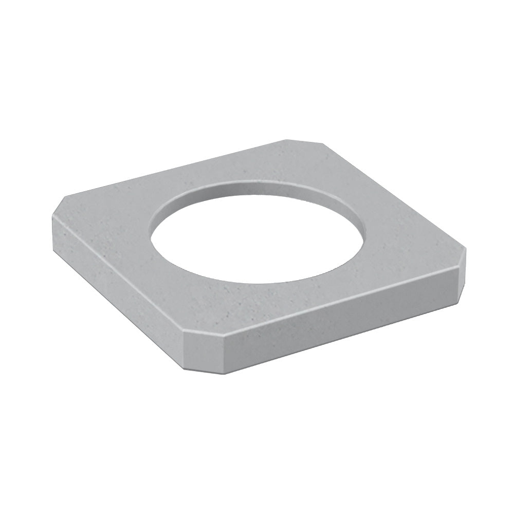 11.5" Recycle Lid (fits 22 gallon square) - Red - Anchorline Supply