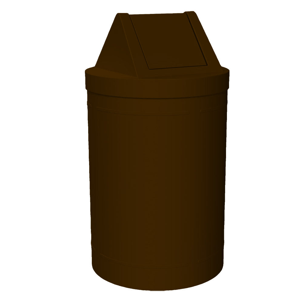 55 Gallon Classic Round | Swing Top - Assembly - Dark Granite - Anchorline Supply