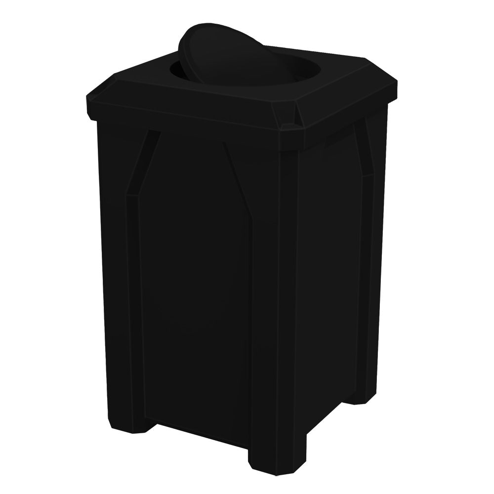 32 Gallon Classic Square | Bug Barrier Lid - Assembly - Beige Granite - Anchorline Supply