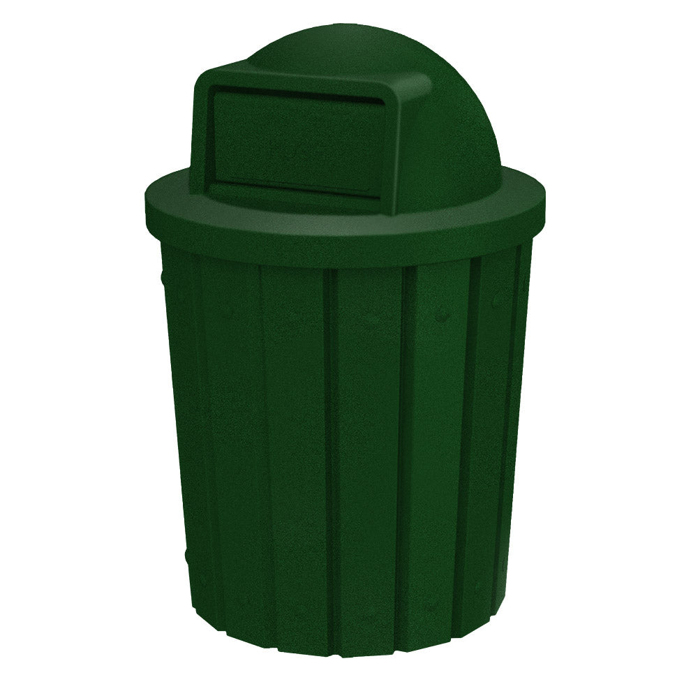 42 Gallon Signature Round | Dome Top - Assembly - Yellow - Anchorline Supply