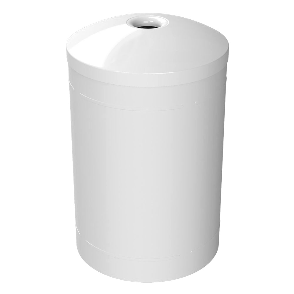 55 Gallon Classic Round | Mushroom Top Lid - Assembly - Black - Anchorline Supply