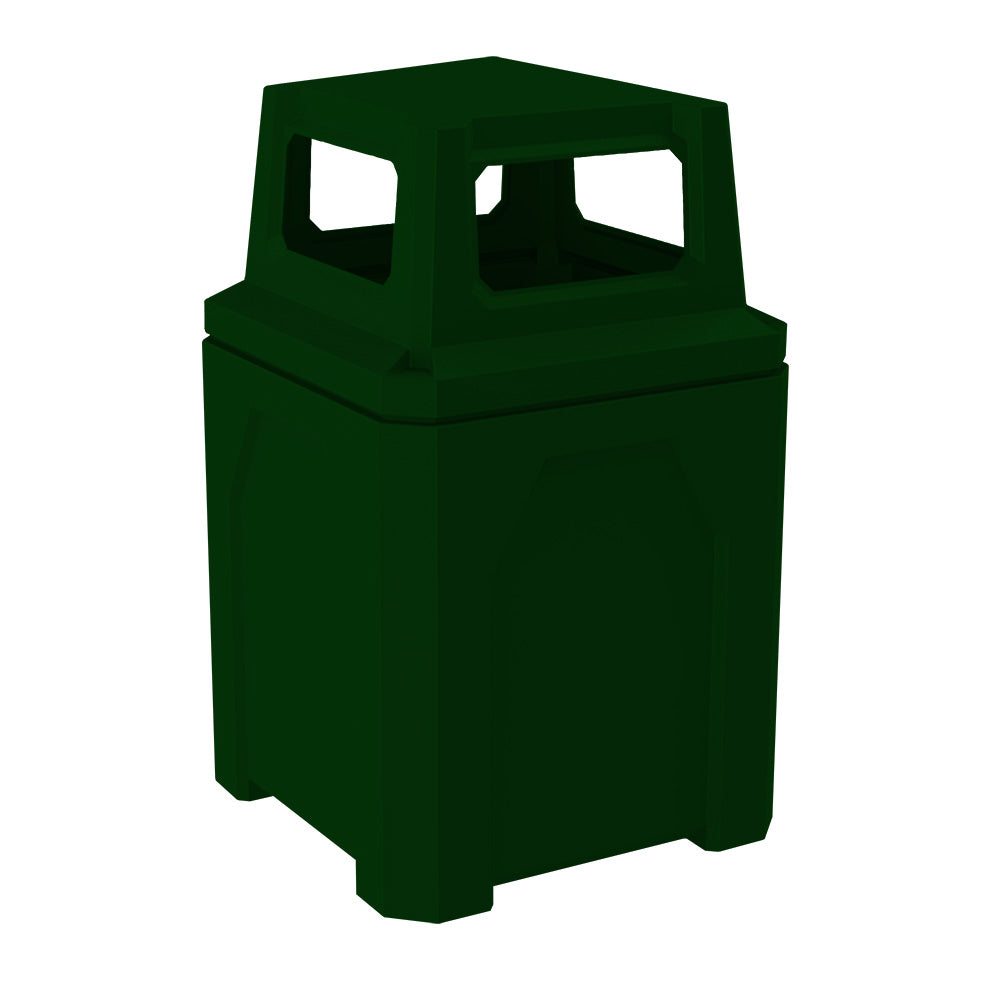52 Gallon Classic Square | 4-Way Top - Assembly - White - Anchorline Supply