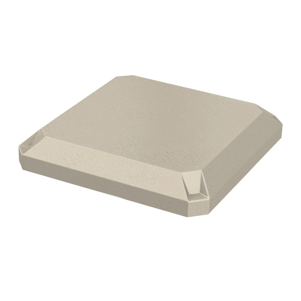 Flat Lid Dust Cover (fits 32 gallon square) - Green - Anchorline Supply