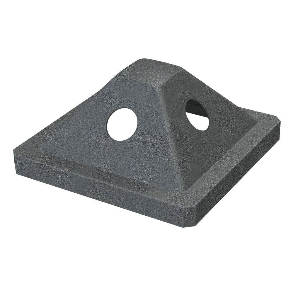 Pyramid Top Lid (fits 32 gallon square) - White - Anchorline Supply