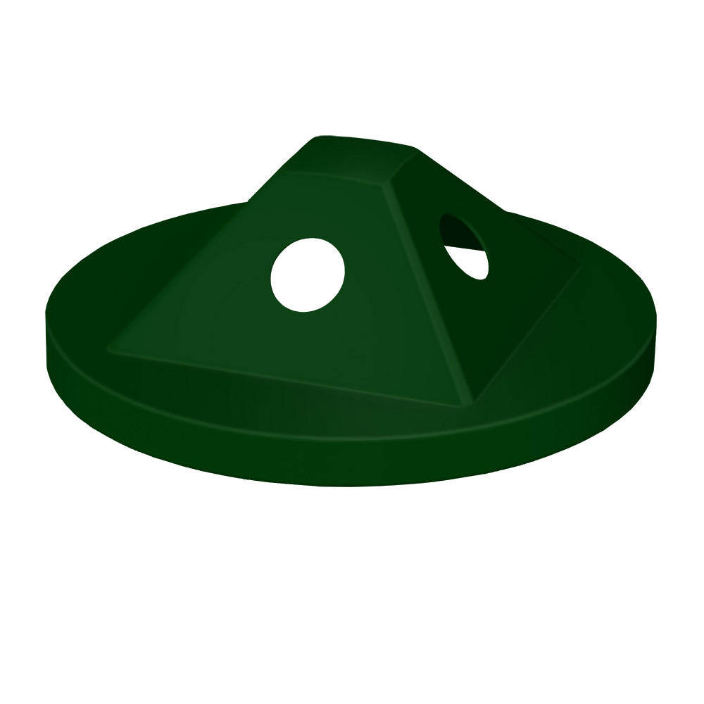 Pyramid Top (fits 42 & 55 gallon round) - White - Anchorline Supply