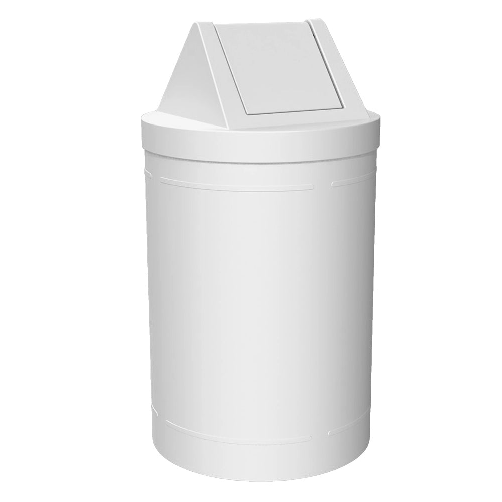 55 Gallon Classic Round | Swing Top - Assembly - Brown - Anchorline Supply