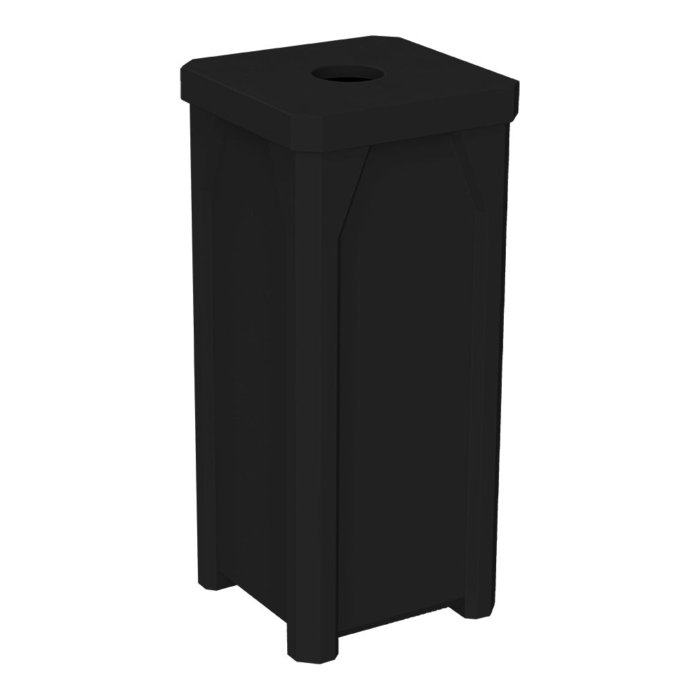 22 Gallon Classic Square | 5" Recycle Lid - Assembly - Anchorline Supply