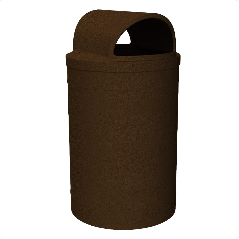 55 Gallon Classic Round | 2-Way Open Top - Assembly - White - Anchorline Supply