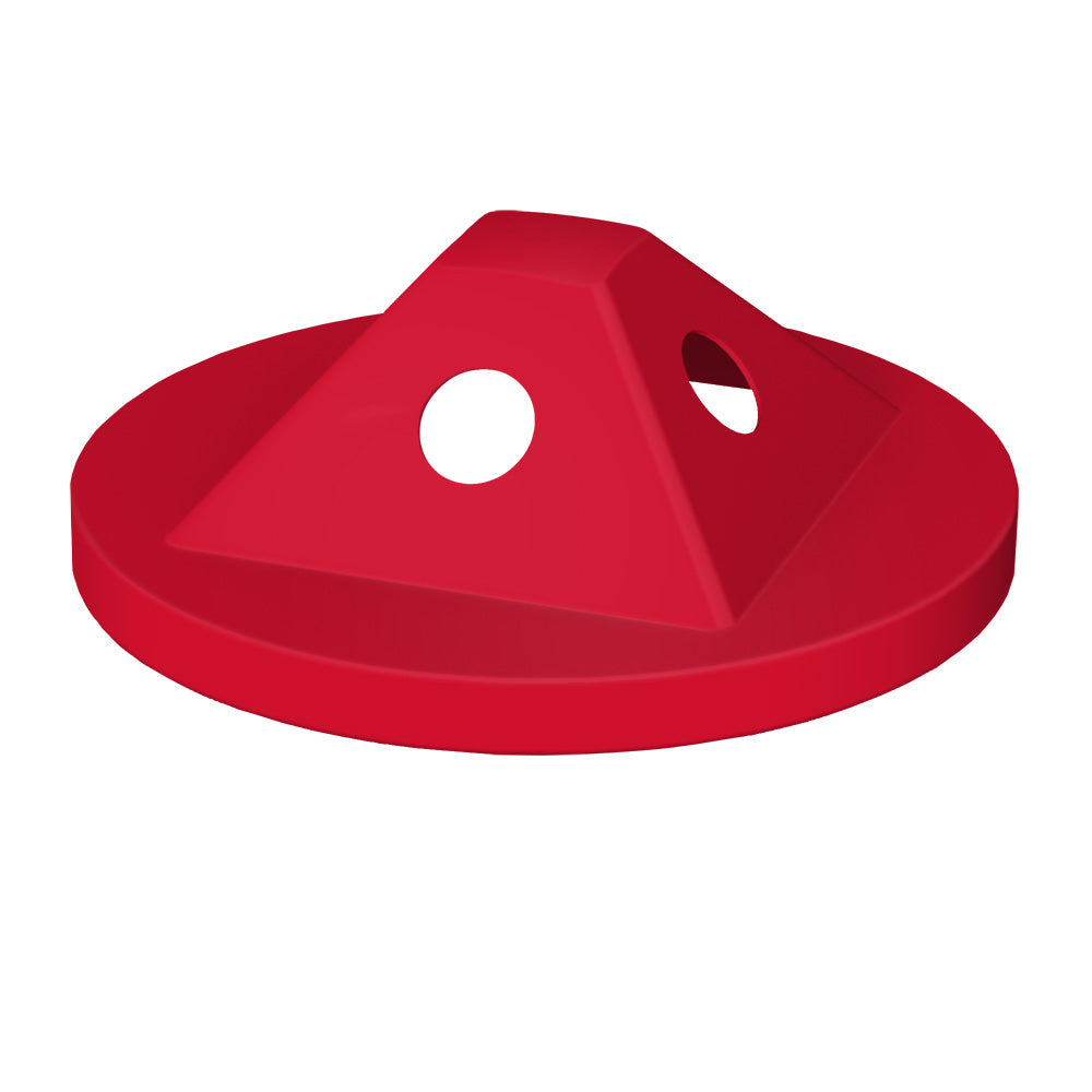 Pyramid Top (fits 42 & 55 gallon round) - Orange - Anchorline Supply