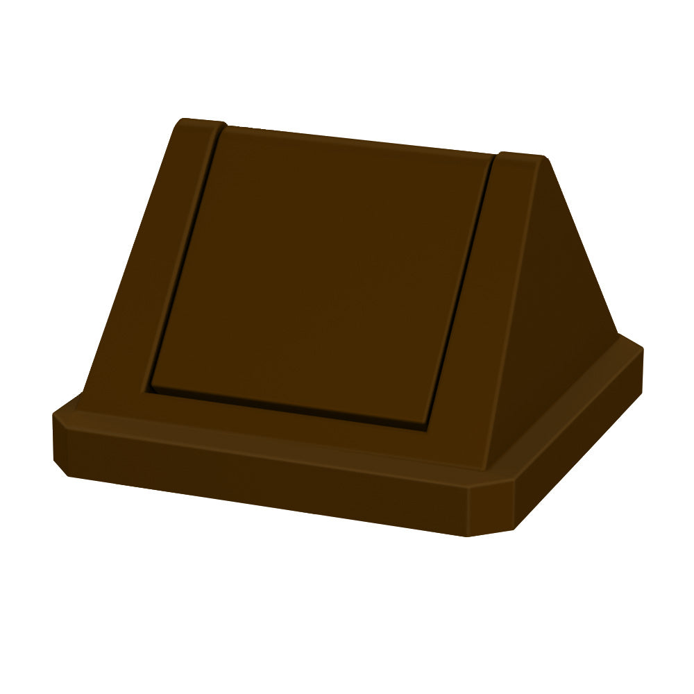 Swing Top Lid (fits 32 gallon square) - Dark Granite - Anchorline Supply