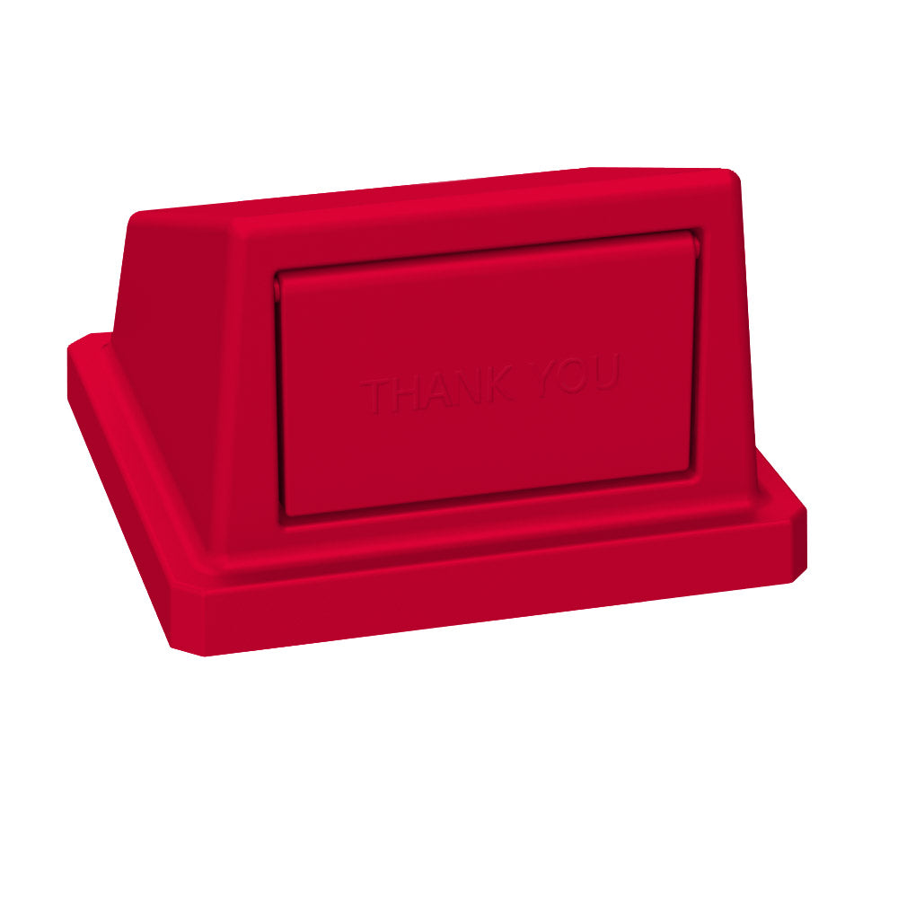 Dome Top Lid (fits 32 gallon square) - Orange - Anchorline Supply
