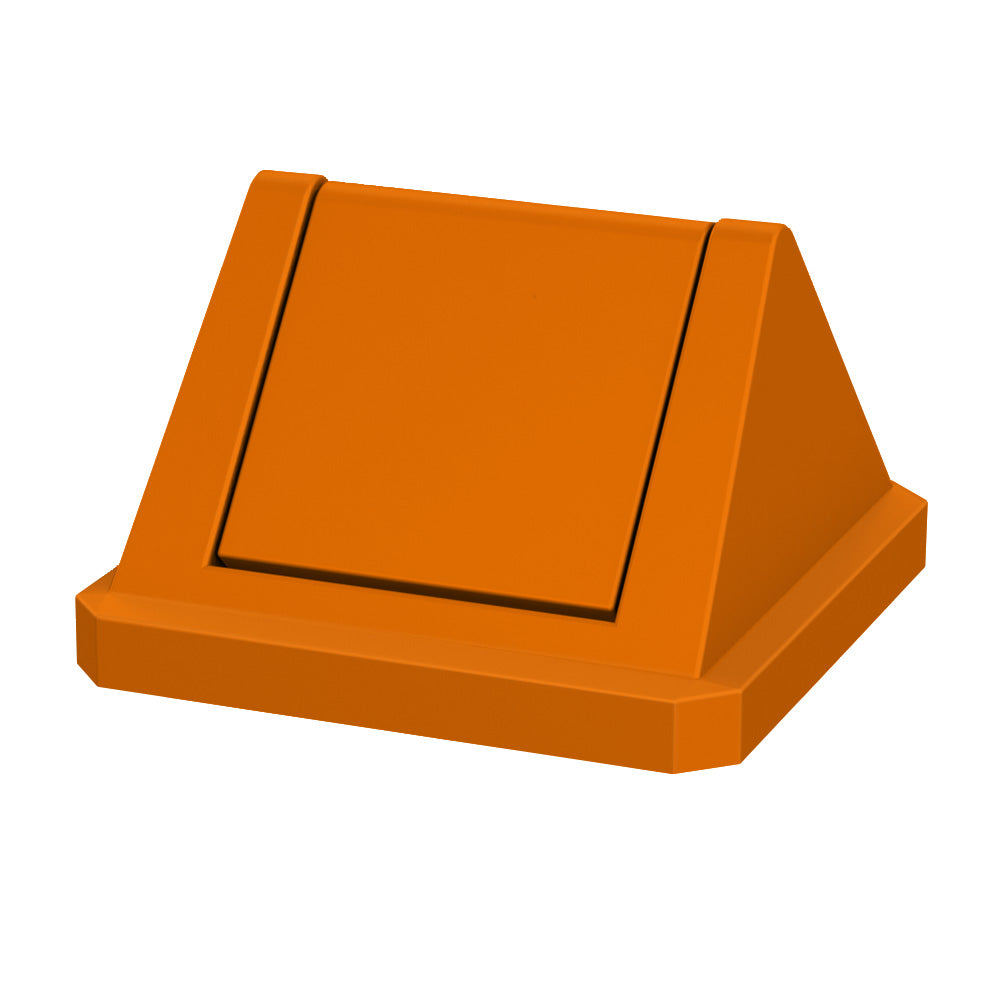 Swing Top Lid (fits 32 gallon square) - Orange - Anchorline Supply