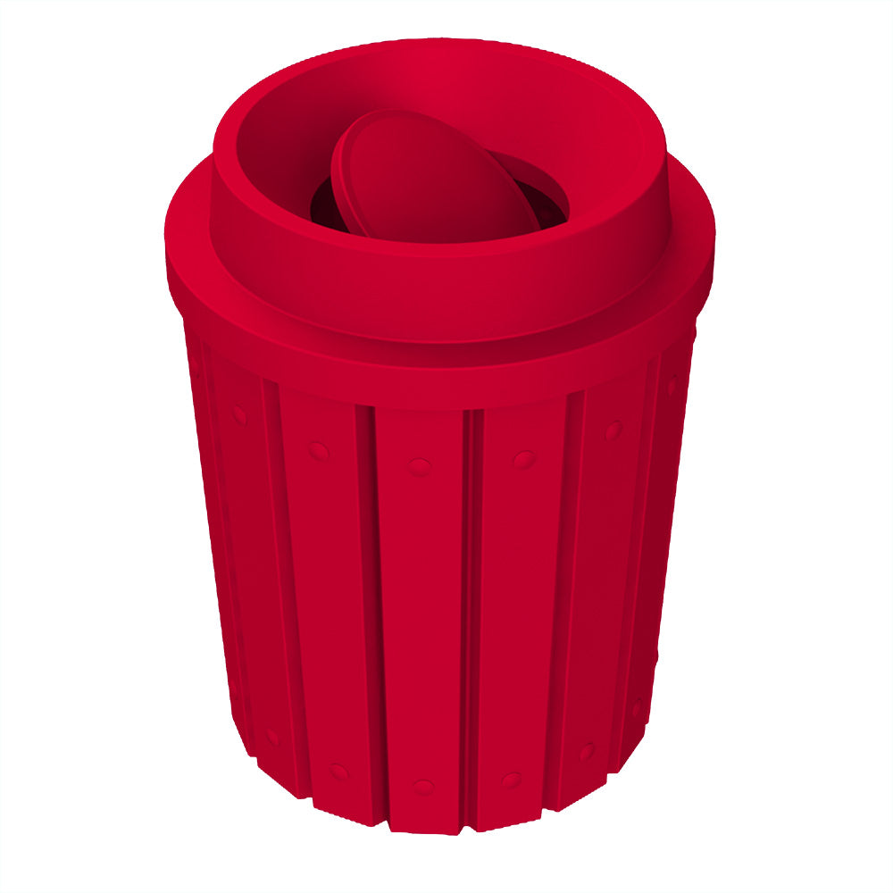42 Gallon Signature Round | Funnel Top with Bug Barrier - Assembly - Black - Anchorline Supply