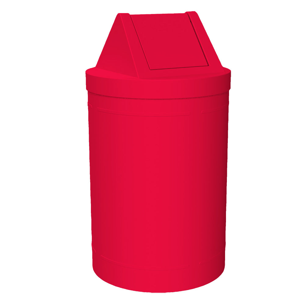55 Gallon Classic Round | Swing Top - Assembly - Green - Anchorline Supply