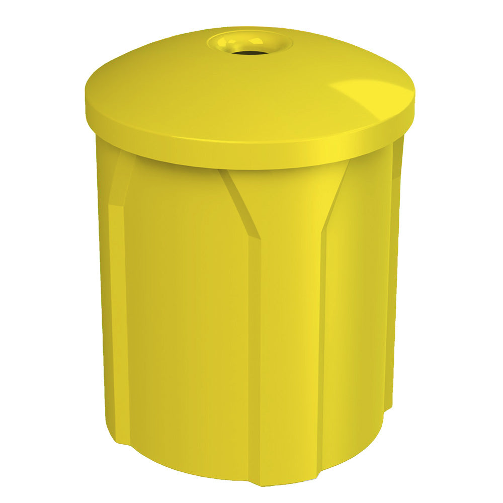 42 Gallon Classic Round | Mushroom Lid - Assembly - Green - Anchorline Supply