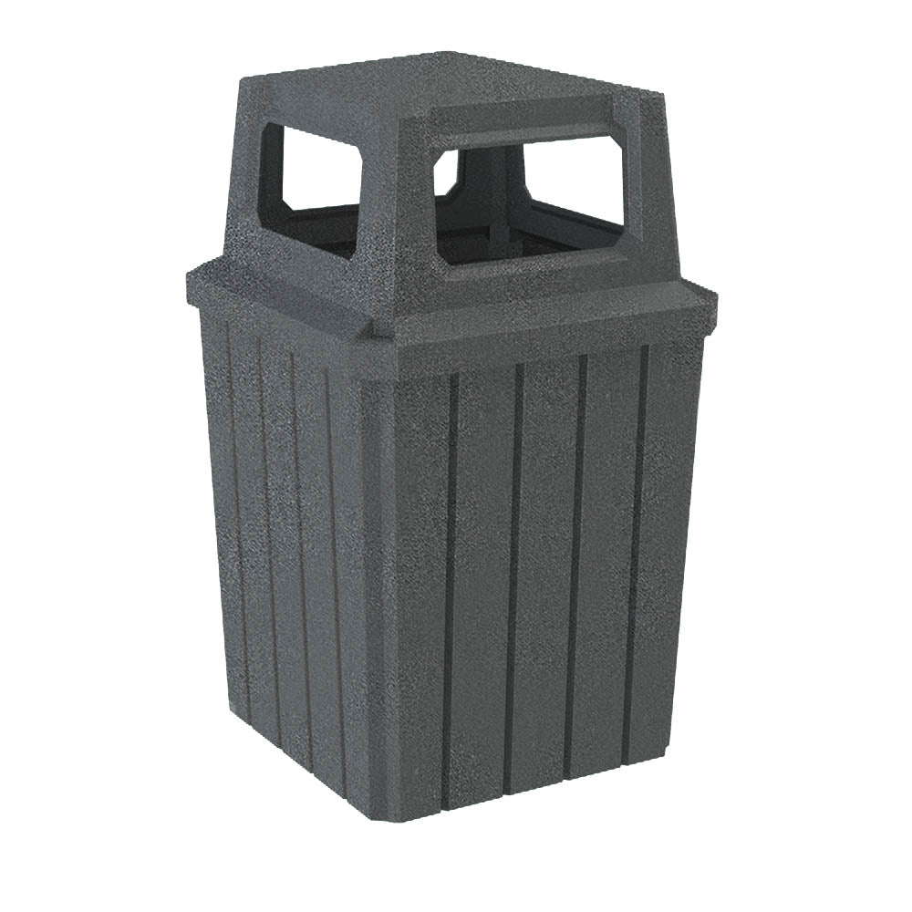 52 Gallon Signature Square | 4-Way Top - Assembly - Yellow - Anchorline Supply