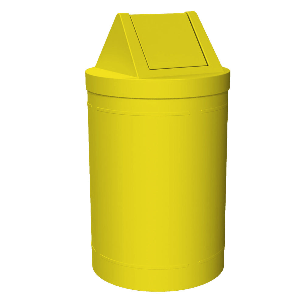 55 Gallon Classic Round | Swing Top - Assembly - Blue - Anchorline Supply