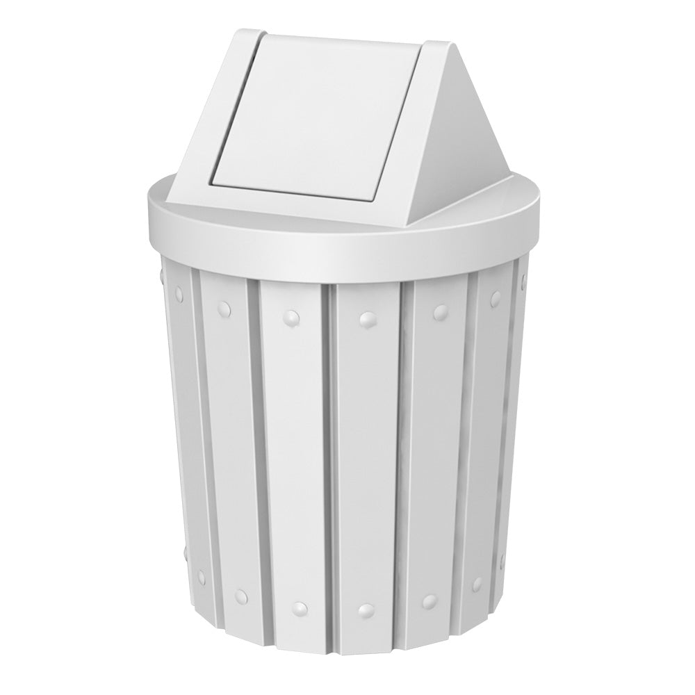 42 Gallon Signature Round | Swing Top - Assembly - Green - Anchorline Supply