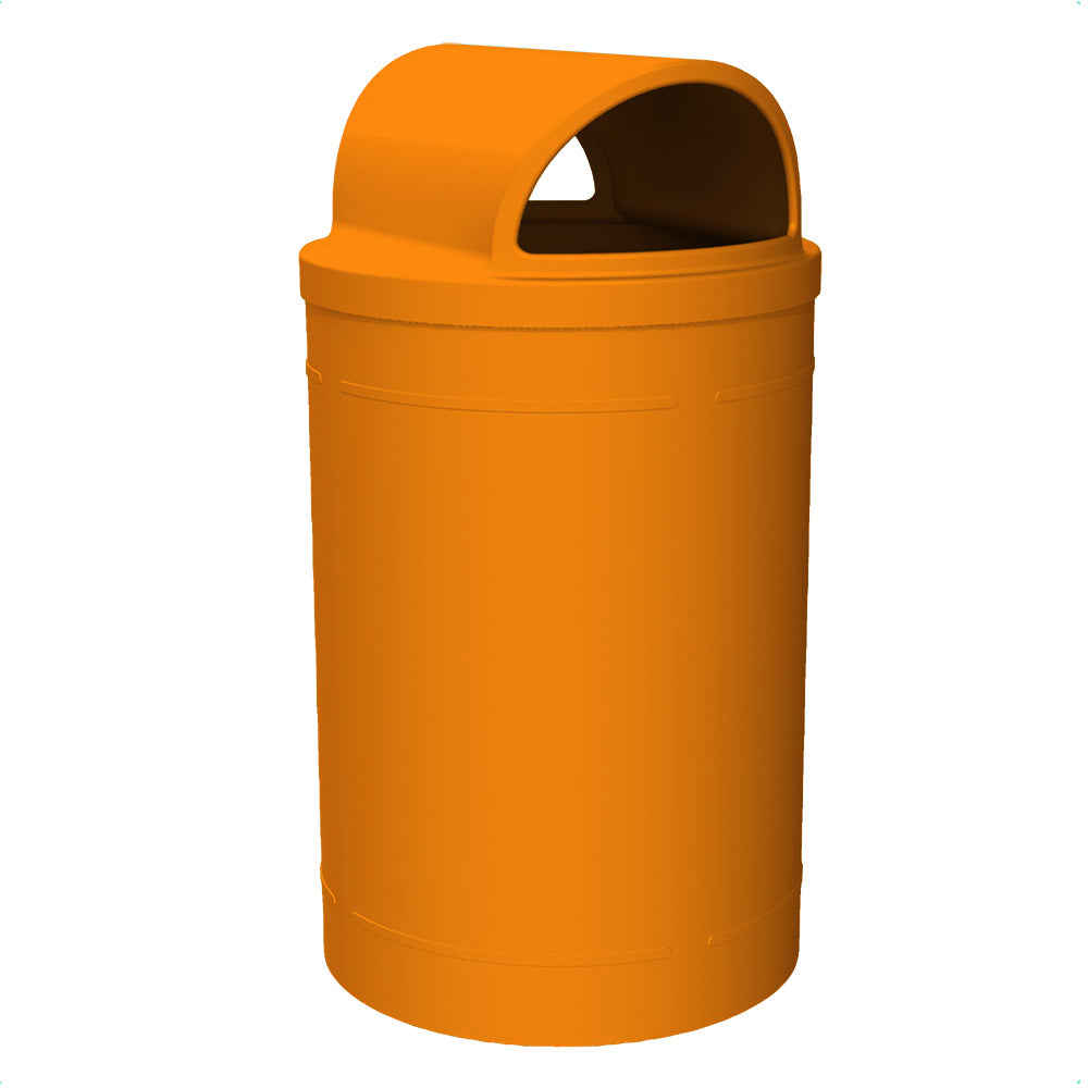 55 Gallon Classic Round | 2-Way Open Top - Assembly - Red - Anchorline Supply