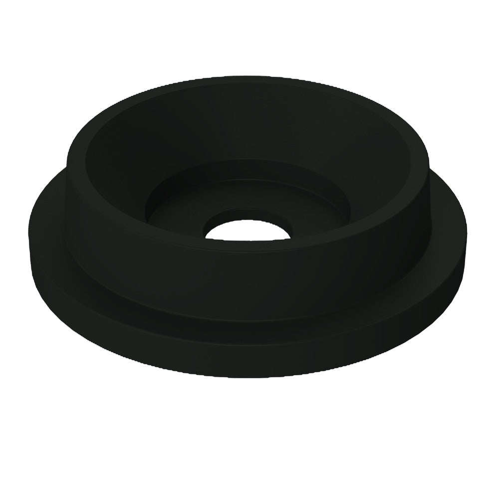 Funnel Top with 5" Hole (fits 42 & 55 gallon round) - Dark Granite - Anchorline Supply