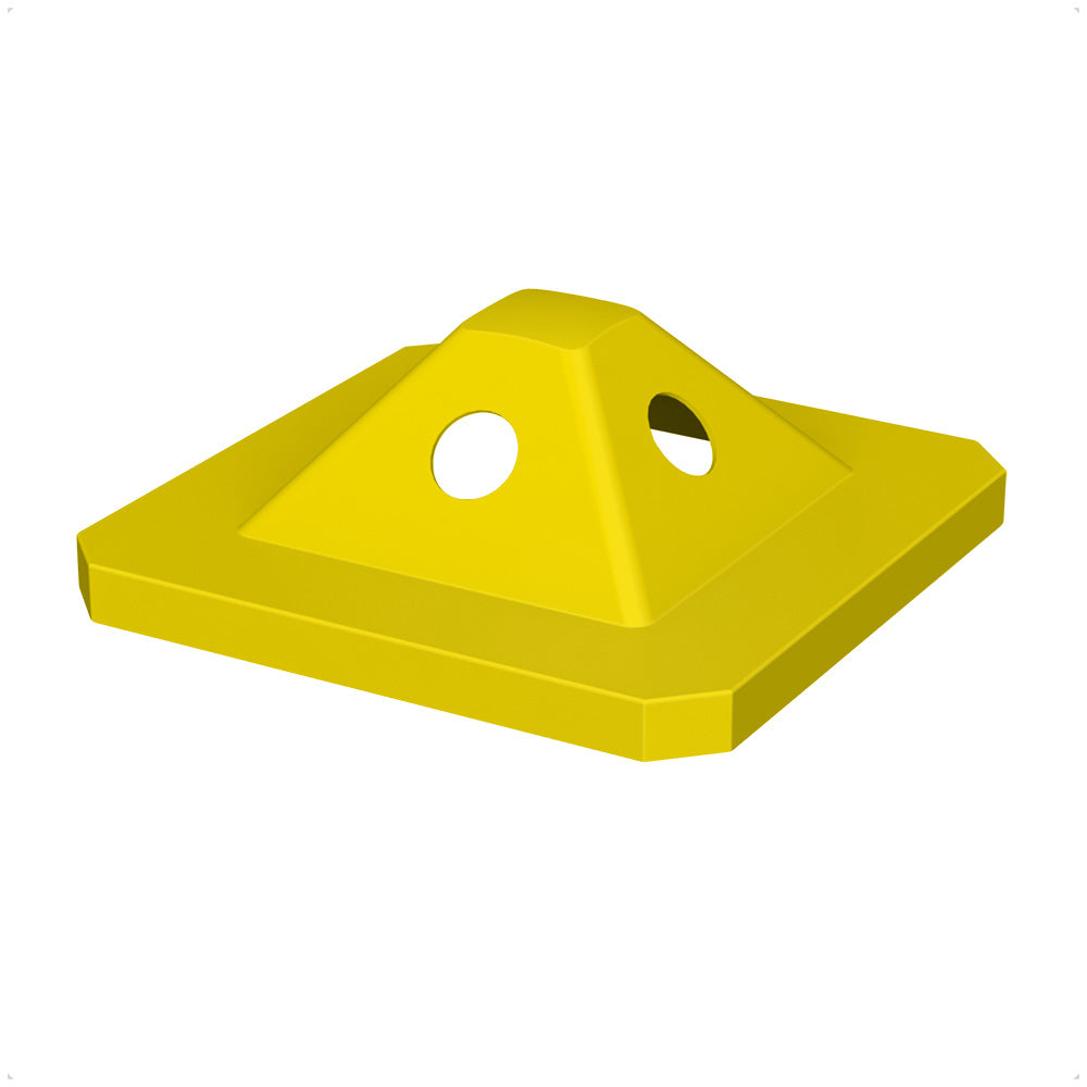 Pyramid Top Lid (fits 52 gallon square) - Blue - Anchorline Supply
