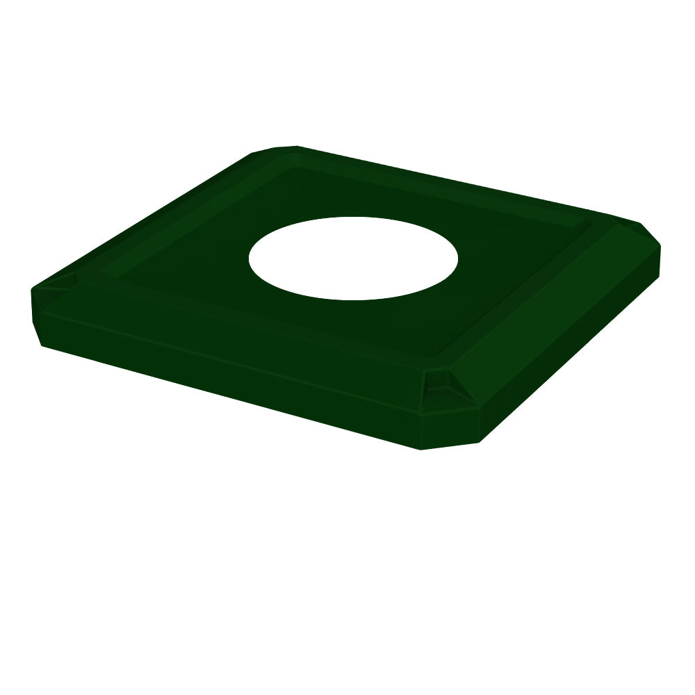 11.5" Recycle Lid (fits 52 gallon square) - Brown Granite - Anchorline Supply