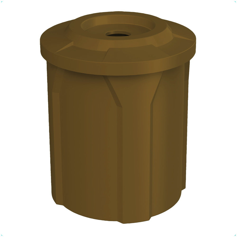 42 Gallon Classic Round | Flat Lid with 5" hole - Assembly - Anchorline Supply