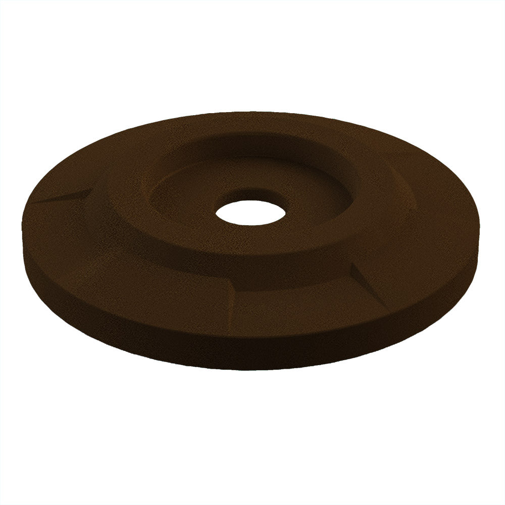 Flat Top with 5" Hole (fits 42 & 55 gallon round) - Green Granite - Anchorline Supply