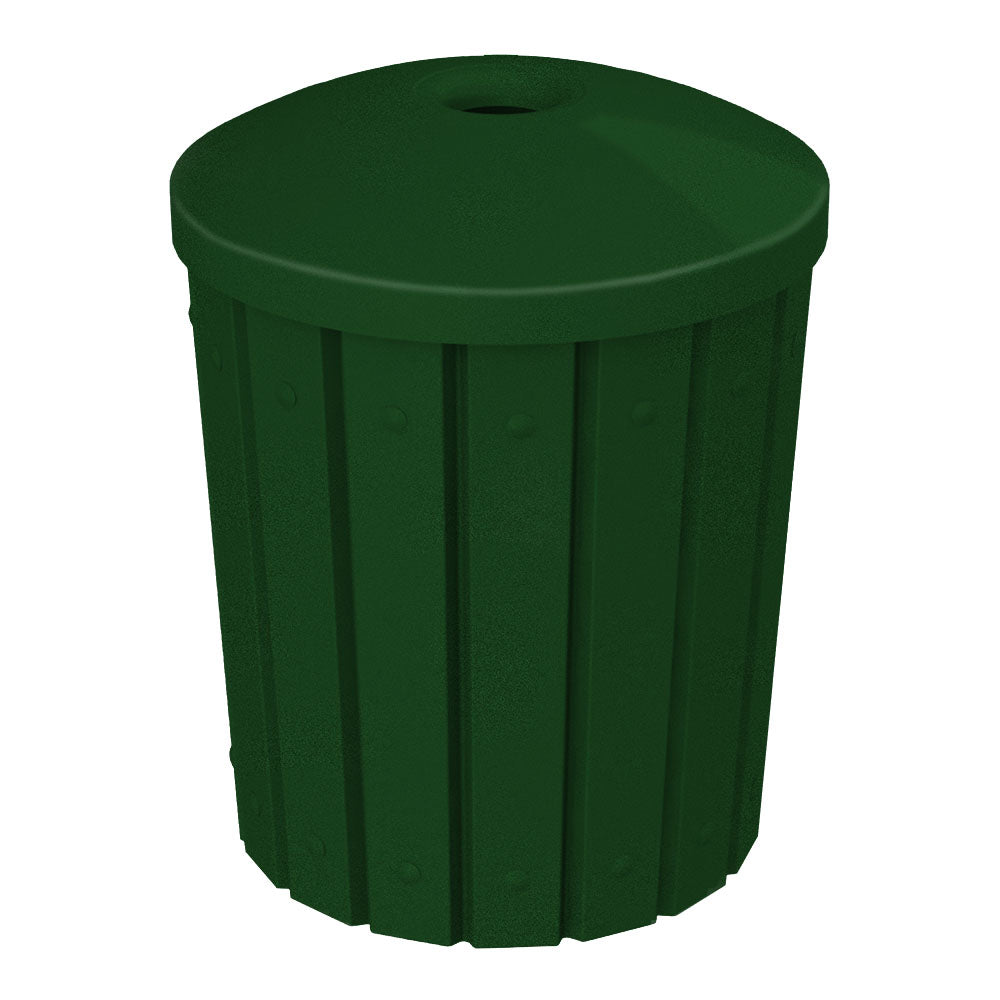 42 Gallon Signature Round | Mushroom Top - Assembly - White - Anchorline Supply