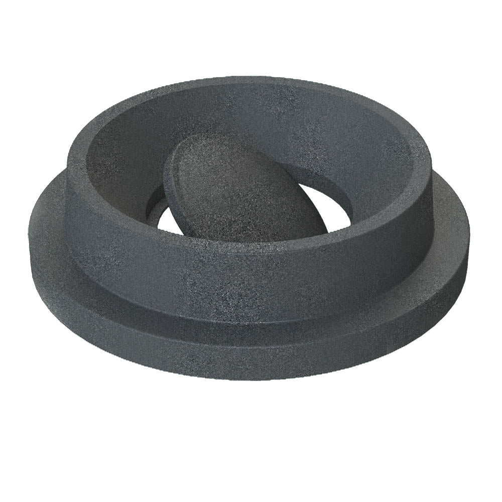Funnel Top with Bug Barrier Lid (fits 42 & 55 gallon round) - Blue - Anchorline Supply