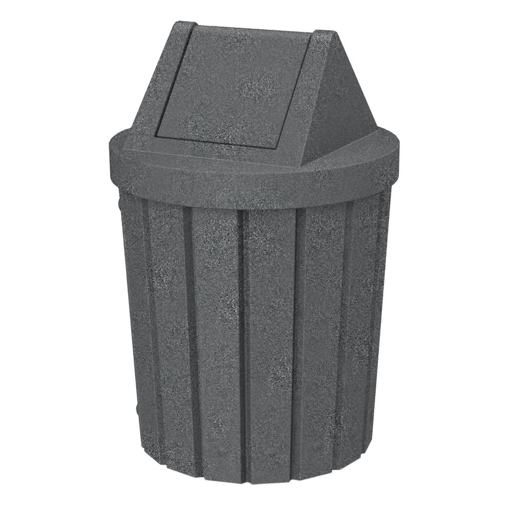42 Gallon Signature Round | Swing Top - Assembly - Yellow - Anchorline Supply