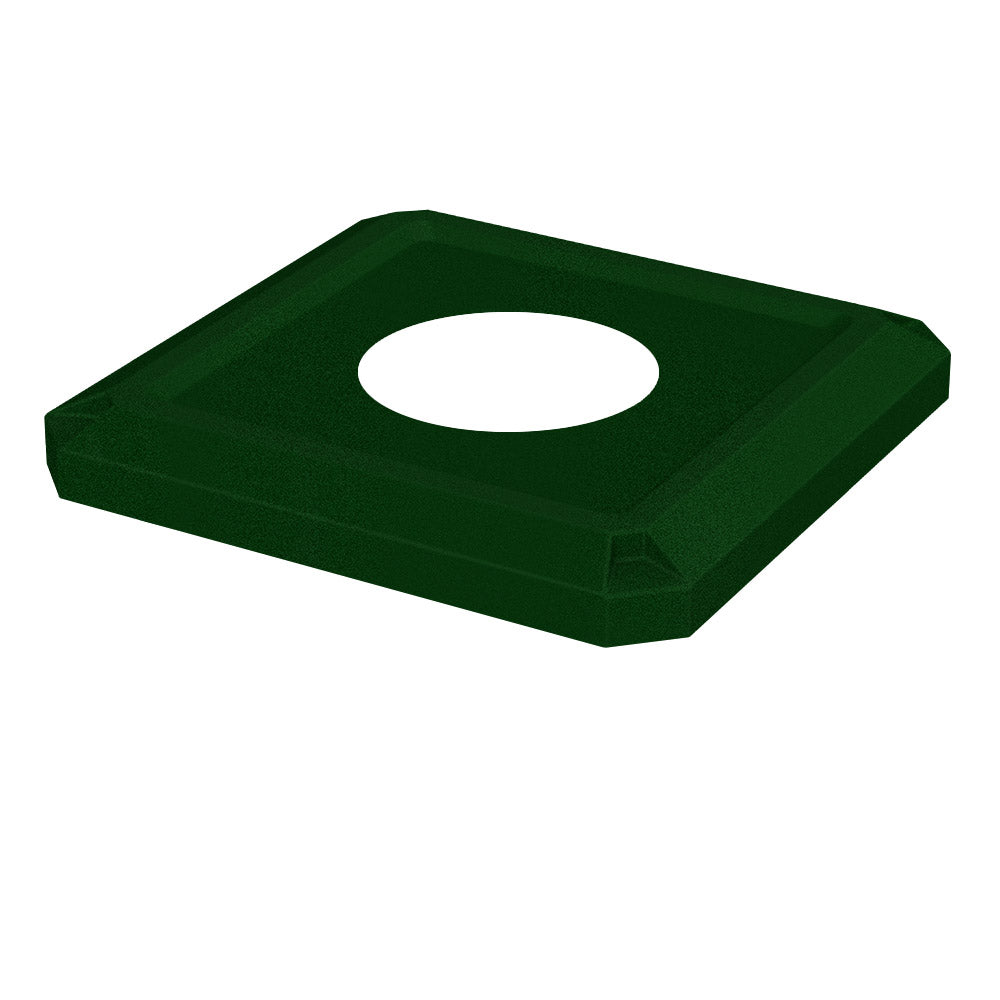 11.5" Recycle Lid (fits 52 gallon square) - White - Anchorline Supply
