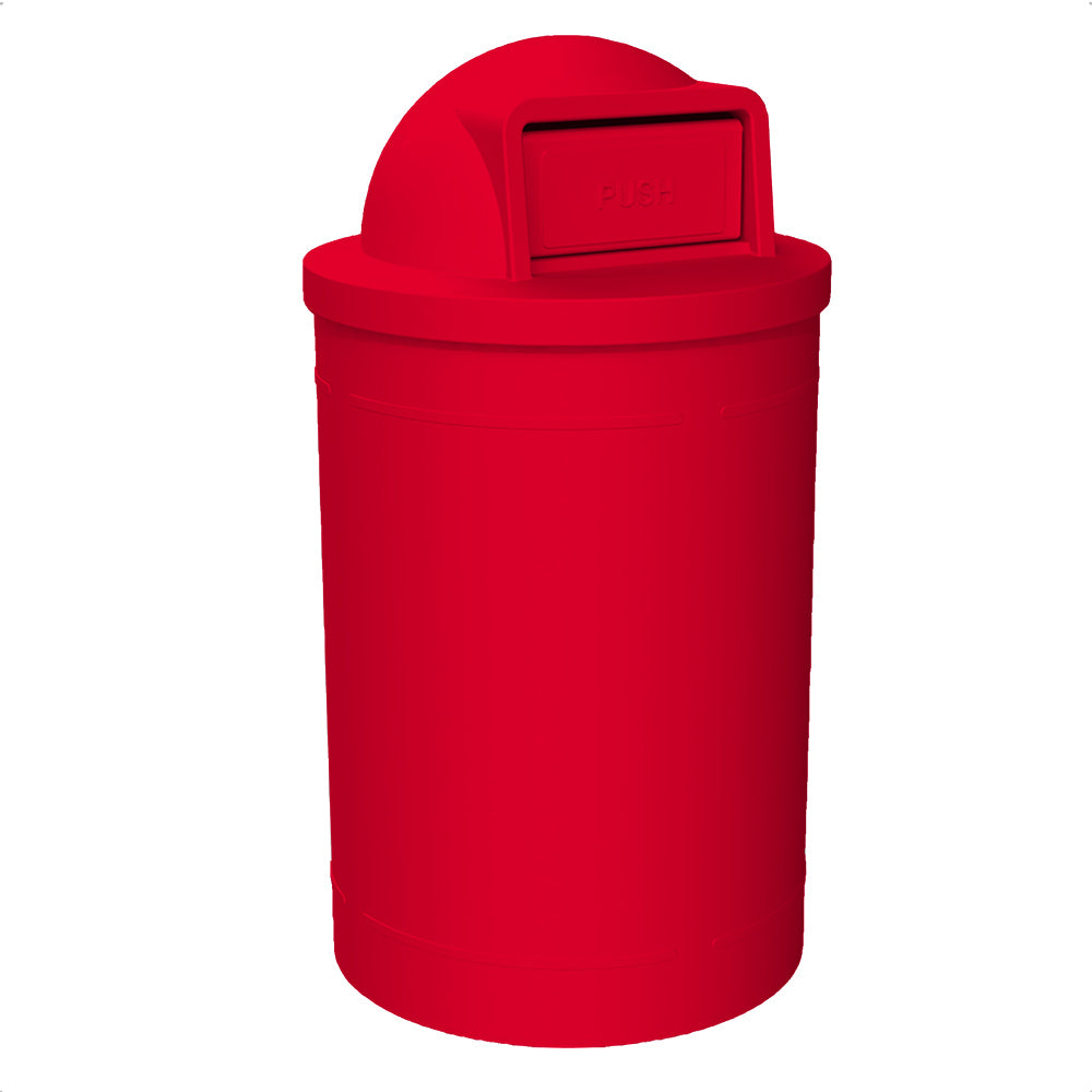 55 Gallon Classic Round | Dome Top - Assembly - Black - Anchorline Supply