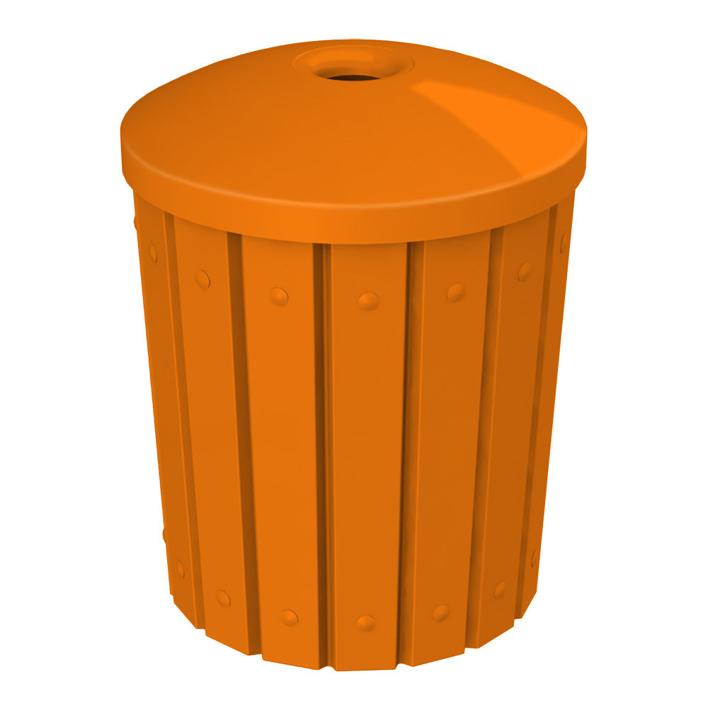 42 Gallon Signature Round | Mushroom Top - Assembly - Black - Anchorline Supply