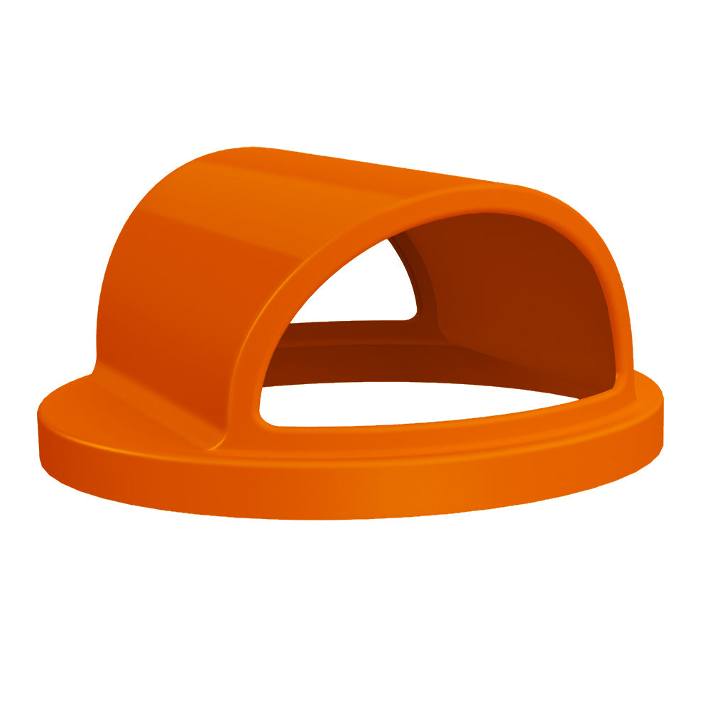3-PACK - 2-Way Open Lid (fits 42 & 55 gallon round) - Brown - Anchorline Supply
