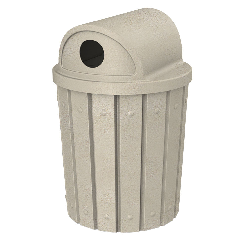 42 Gallon Signature Round | 2-Way with 5" holes - Assembly - Light Granite - Anchorline Supply