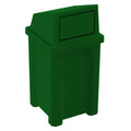 32 Gallon Classic Square | Square Dome Top - Assembly - Blue - Anchorline Supply