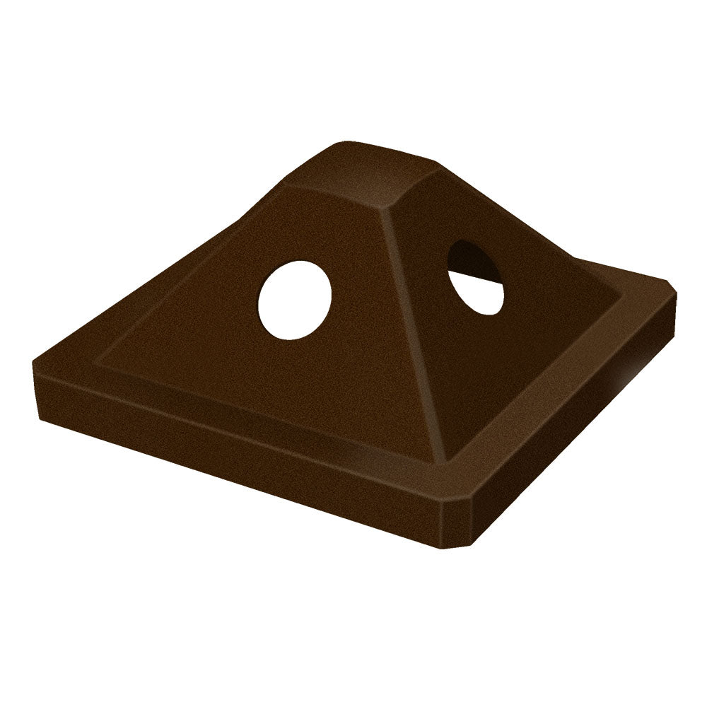 Pyramid Top Lid (fits 32 gallon square) - Green - Anchorline Supply