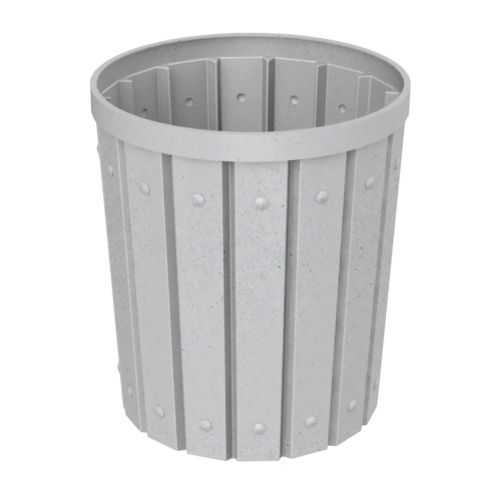 42 Gallon Round Signature Receptacle - Red - Anchorline Supply