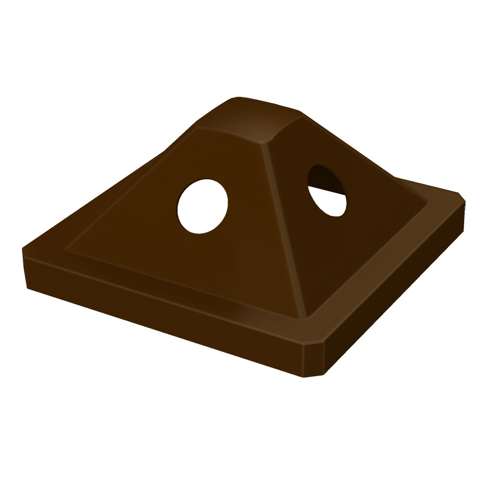 Pyramid Top Lid (fits 32 gallon square) - Blue - Anchorline Supply