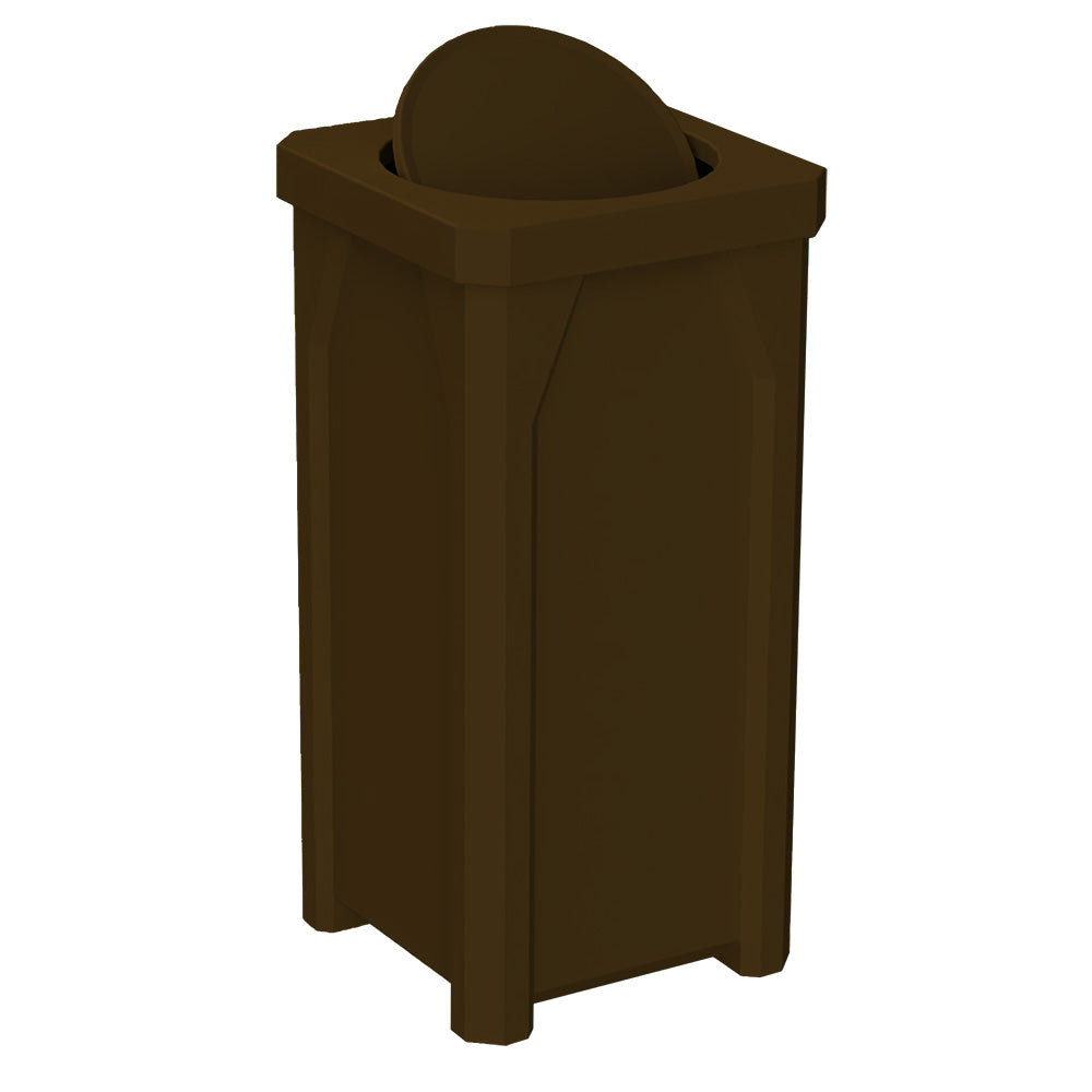 22 Gallon Classic Square | Bug Barrier Lid - Assembly - Beige Granite - Anchorline Supply