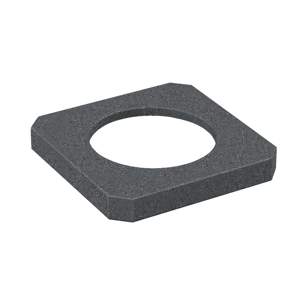 11.5" Recycle Lid (fits 22 gallon square) - Brown Granite - Anchorline Supply