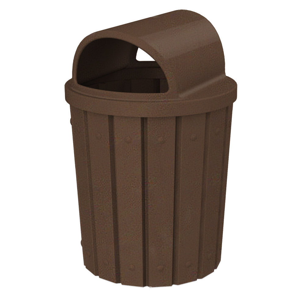 42 Gallon Signature Round | 2-Way Open Top - Assembly - Green - Anchorline Supply